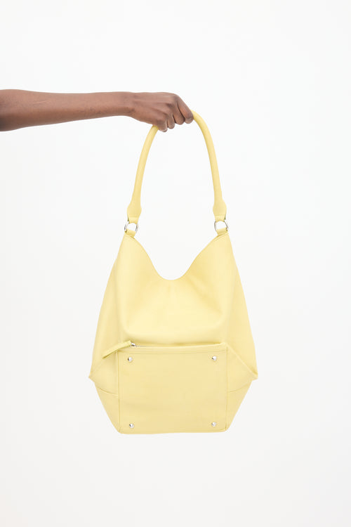 Maison Margiela Yellow Leather Shoulder Bag