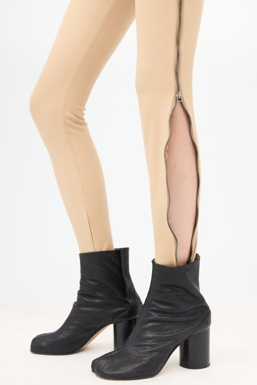 Maison Margiela Zipped Outseam Stirrup Pant