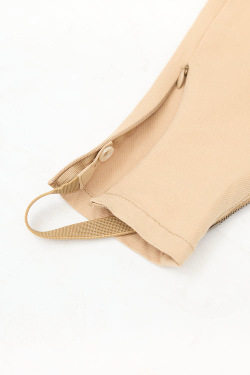 Maison Margiela Zipped Outseam Stirrup Pant