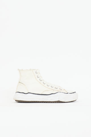 Maison Mihara Yasuhiro Canvas Peterson High Sneaker
