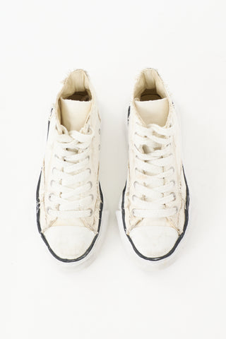 Maison Mihara Yasuhiro Canvas Peterson High Sneaker