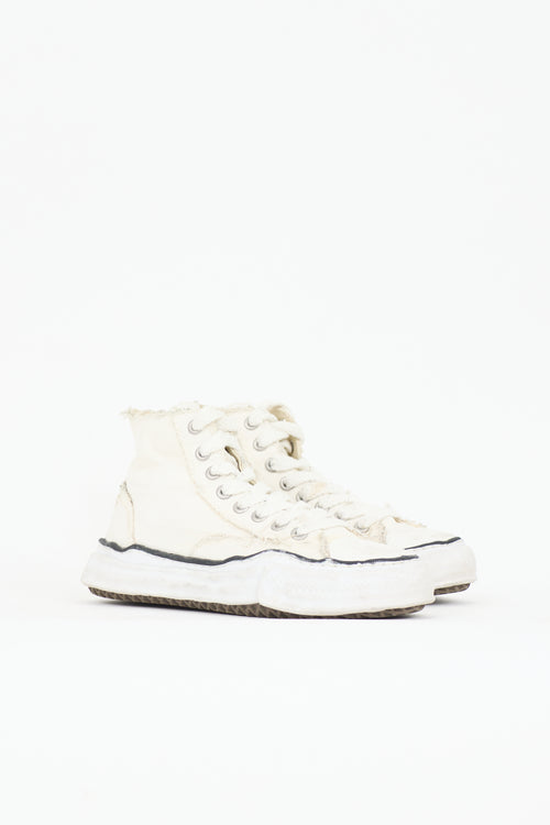 Maison Mihara Yasuhiro Canvas Peterson High Sneaker