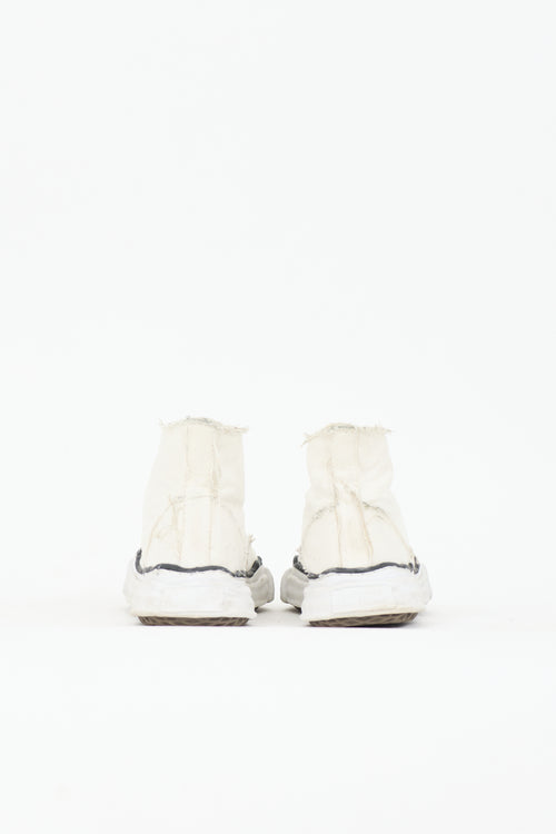 Maison Mihara Yasuhiro Canvas Peterson High Sneaker