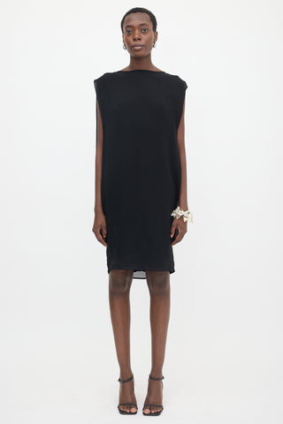 Maison Margiela 2009 Silk Crepe Layered Dress
