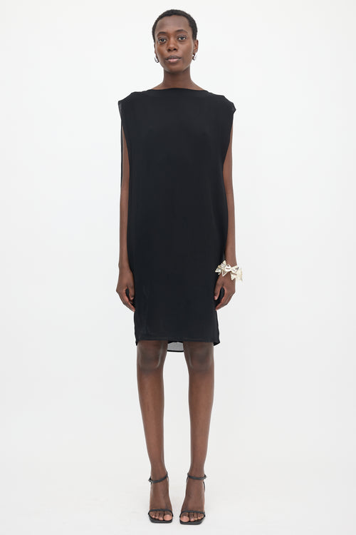 Maison Margiela 2009 Silk Crepe Layered Dress