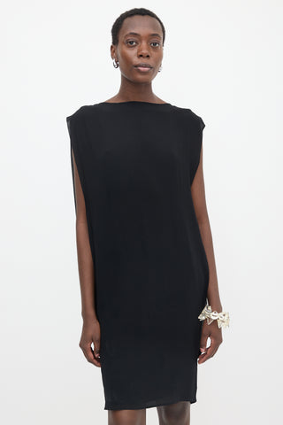Maison Margiela 2009 Silk Crepe Layered Dress