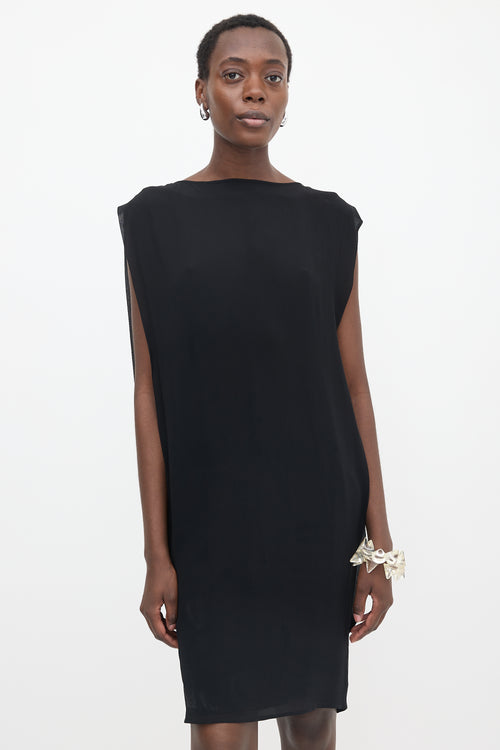 Maison Margiela 2009 Silk Crepe Layered Dress