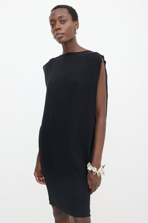 Maison Margiela 2009 Silk Crepe Layered Dress