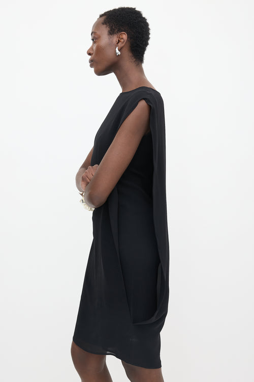 Maison Margiela 2009 Silk Crepe Layered Dress