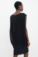 Maison Margiela 2009 Silk Crepe Layered Dress