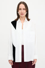 Maison Margiela 2015 Velvet Panel Shirt