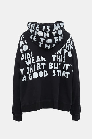 Maison Margiela Charity Printed Hoodie