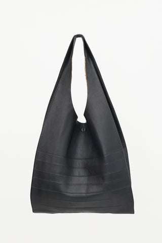 Maison Margiela Creased Leather Tote Bag