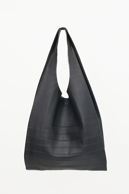 Maison Margiela Creased Leather Tote Bag