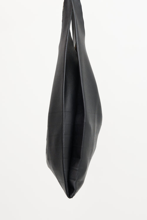 Maison Margiela Creased Leather Tote Bag