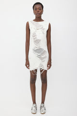 Maison Margiela Distressed Knit Dress