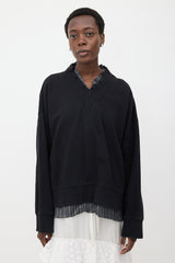 Maison Margiela Distressed Layered Sweatshirt