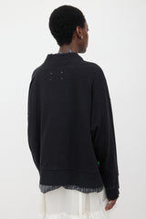 Maison Margiela Distressed Layered Sweatshirt