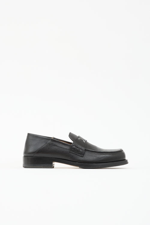 Maison Margiela Grained Leather Stitch Loafer