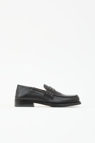 Maison Margiela Grained Leather Stitch Loafer