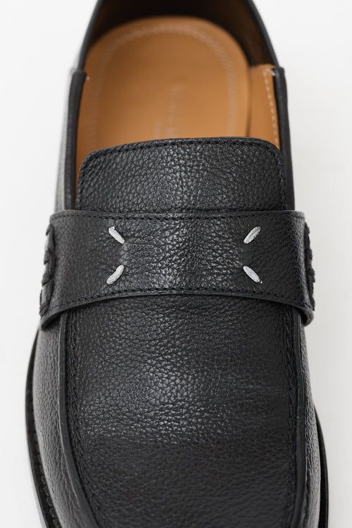 Maison Margiela Grained Leather Stitch Loafer