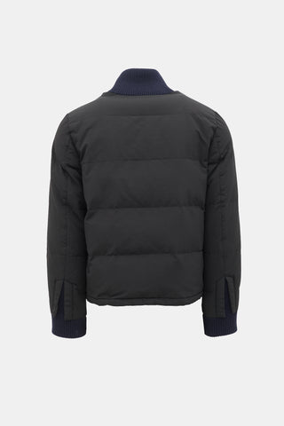 Maison Margiela Knit Panel Puffer Jacket