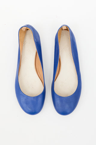 Maison Margiela Leather Ballet Flat