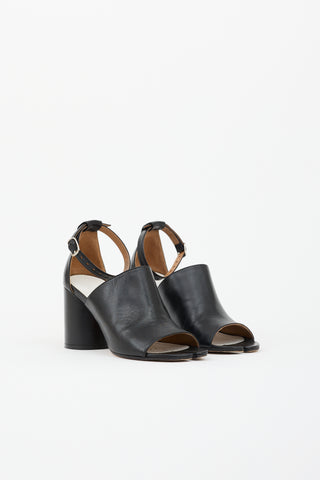 Maison Margiela Leather Open Tabi Sandal