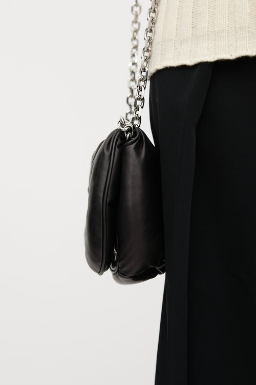 Maison Margiela Leather Small Glam Slam Flap Bag