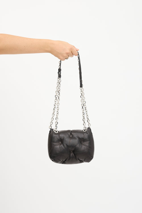 Maison Margiela Leather Small Glam Slam Flap Bag