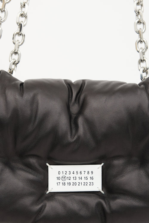 Maison Margiela Leather Small Glam Slam Flap Bag
