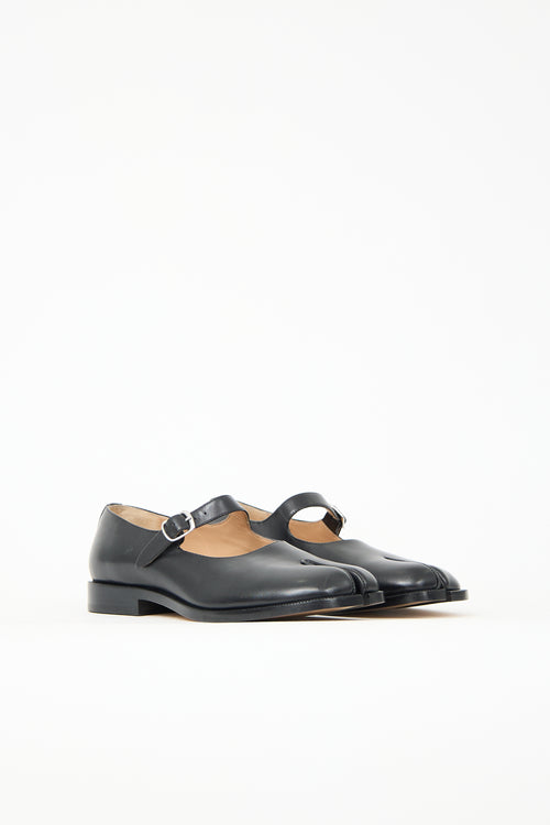 Maison Margiela Leather Tabi Mary Jane Flat