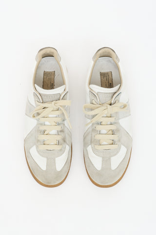 Maison Margiela Leather & Suede Replica Sneaker