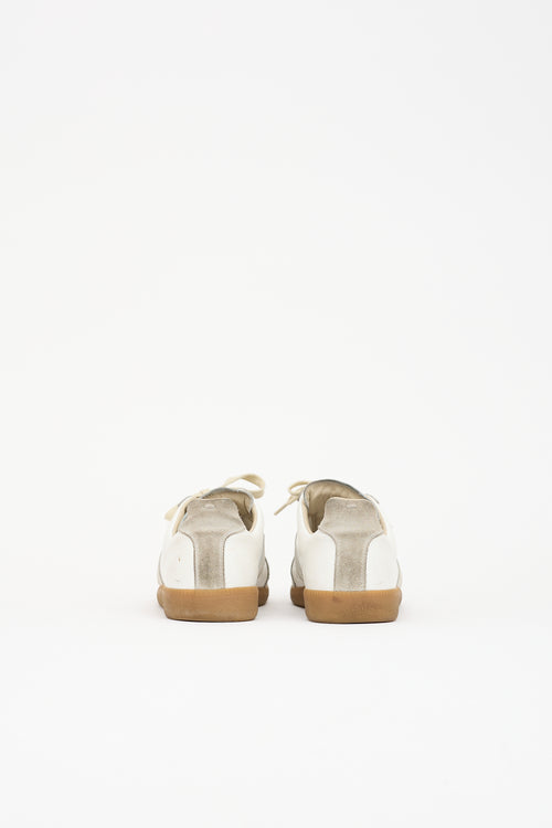 Maison Margiela Leather & Suede Replica Sneaker