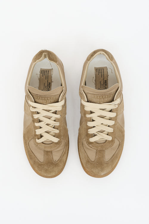 Maison Margiela Leather & Suede Replica Sneaker