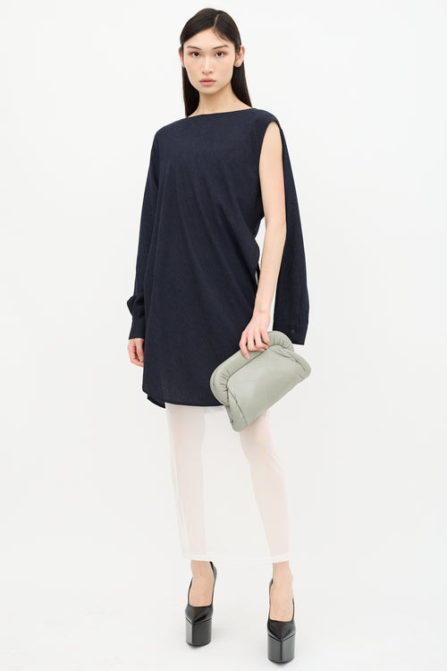 Maison Margiela Padded Leather Clutch