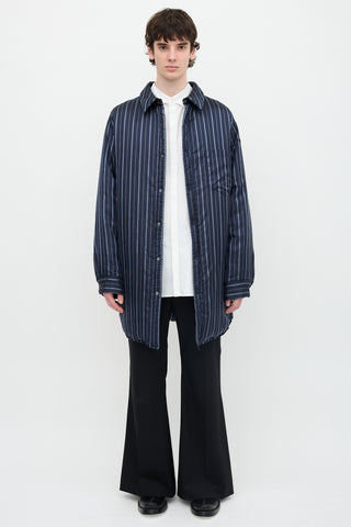 Maison Margiela Padded Stripe Shirt
