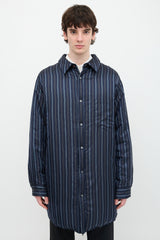 Maison Margiela Padded Stripe Shirt