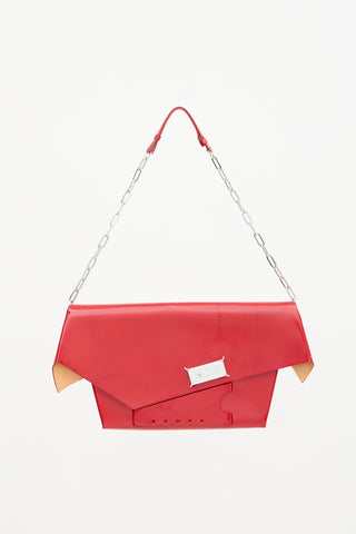 Maison Margiela Patent Snatched Shoulder Bag