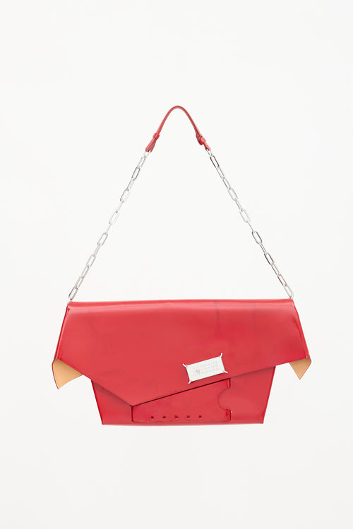 Maison Margiela Patent Snatched Shoulder Bag