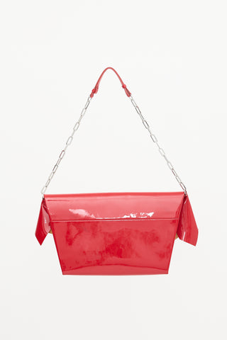 Maison Margiela Patent Snatched Shoulder Bag