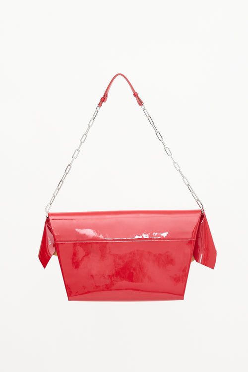 Maison Margiela Patent Snatched Shoulder Bag