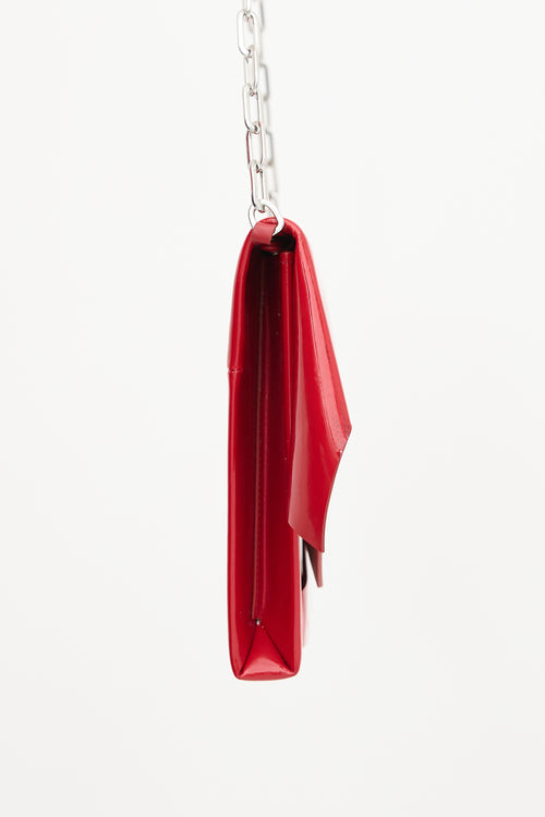 Maison Margiela Patent Snatched Shoulder Bag