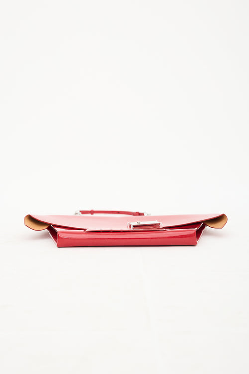 Maison Margiela Patent Snatched Shoulder Bag