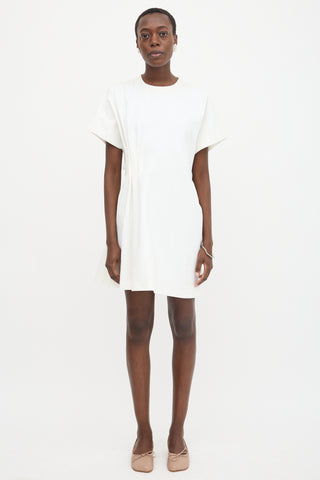Maison Margiela Pleated T-Shirt Dress
