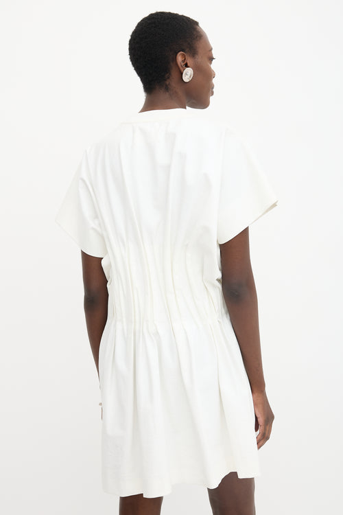 Maison Margiela Pleated T-Shirt Dress