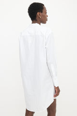 Maison Margiela Poplin Tie Shirt Dress