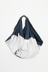 Maison Margiela Satin Printed Shoulder Bag