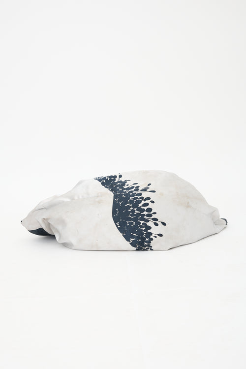 Maison Margiela Satin Printed Shoulder Bag