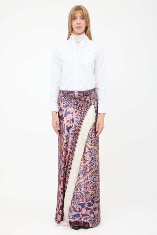 Maison Margiela SS 2012 Sequin Tapestry Skirt